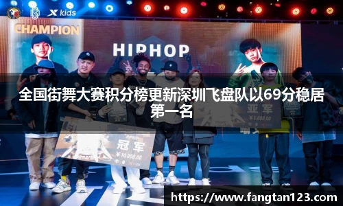 全国街舞大赛积分榜更新深圳飞盘队以69分稳居第一名